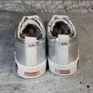 Ted Baker London Shoes Ted Baker Silver Sneakers Poshmark